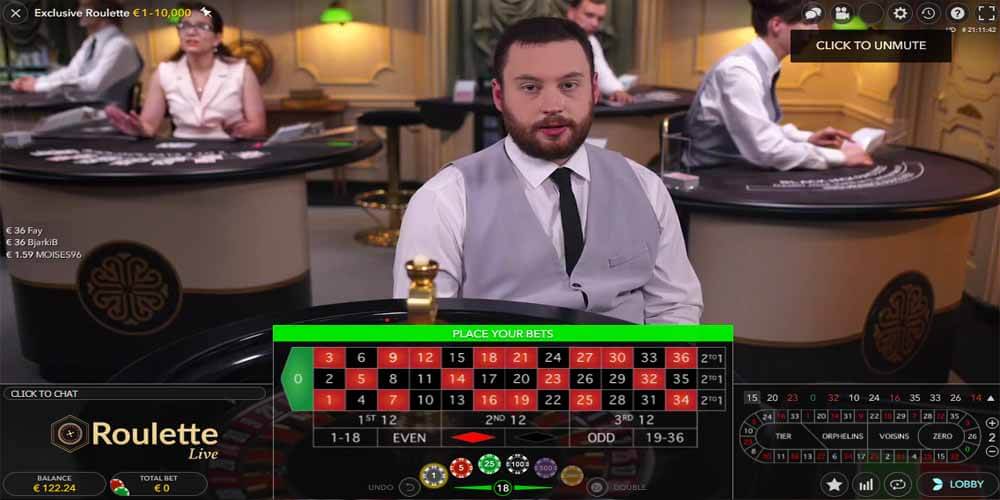 Live casino online