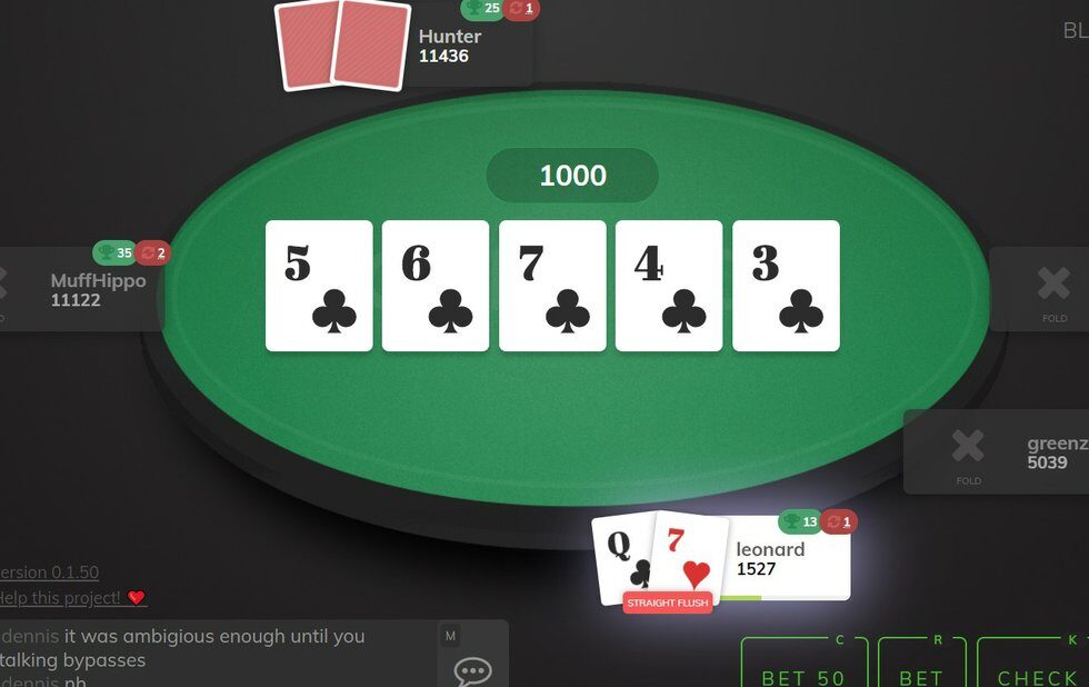 Online poker