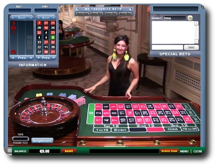Live casino online